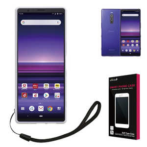 SHIZUKAWILL Xperia 1 SO-03L SOV40 ケース クリア SOX1CL