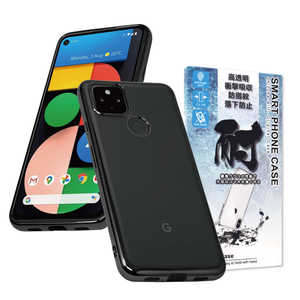 SHIZUKAWILL Google Pixel4a 5G サイドメッキ クリアケース Shizukawill BK×CL GOPI4A5CLBK