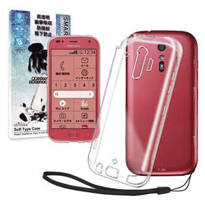 SHIZUKAWILL ラクラクスマートフォン F-42A / meF-01L ケース 透明 Shizukawill クリア ARF42ACL SHIZUKAWILL ラクラクスマートフォン F-42A / meF-01L ケース 透明 Shizukawill クリア ARF42ACL