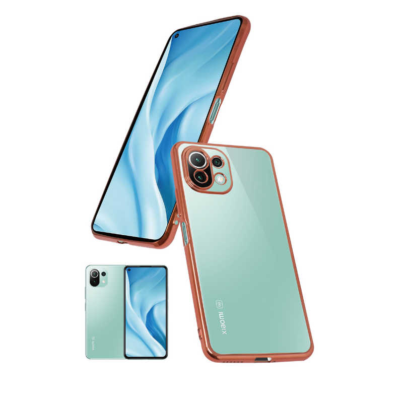 SHIZUKAWILL SHIZUKAWILL Xiaomi Mi 11 Lite 5G サイドメッキ クリアケース Shizukawill RD×CL XIM11LCLRE XIM11LCLRE