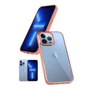 SHIZUKAWILL iPhone 13pro サイドメッキ加工 TPU クリアケース APIP13PCLRO SHIZUKAWILL iPhone 13pro サイドメッキ加工 TPU クリアケース APIP13PCLRO