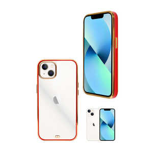 shizukawill iPhone13 �T�C�h���b�L���H ���b�L2 �N���A�P�[�X Red(�ԐF) APIP13CL2RE