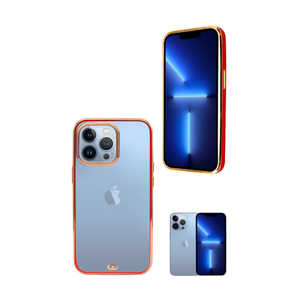 shizukawill iPhone13 Pro �T�C�h���b�L���H ���b�L2 �N���A�P�[�X Red(�ԐF) APIP13PCL2RE