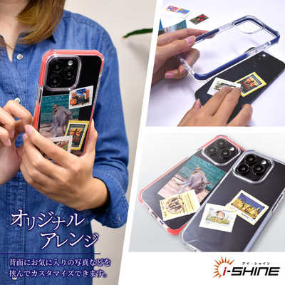 shizukawill iPhone 11 Pro ケース カバー i-Shine クリアケース