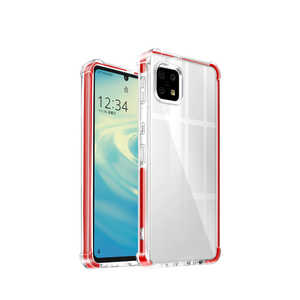 shizukawill AQUOS sense6 / sense6s i-Shine アイシャイン クリアケース Shizukawill レッド SHAQSE6HI2RE