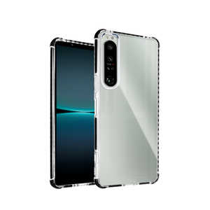 SHIZUKAWILL Xperia 1 IV SO-51C SOG06 i-Shine アイシャイン クリアケース Shizukawill ブラック SOX1M4HI2BK