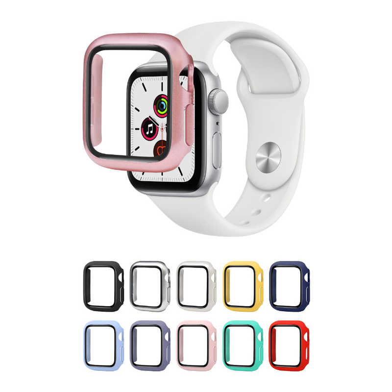 SHIZUKAWILL SHIZUKAWILL Apple Watch SE2 / SE / 4 / 5 / 6 40mm 保護カバー ローズ APWA40CVRO APWA40CVRO