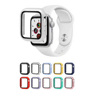 shizukawill Apple Watch SE2 / SE / 4 / 5 / 6 44mm �ی�J�o�[ �z���C�g APWA44CVWH