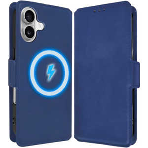shizukawill iPhone17 �蒠�^ �P�[�X �J�o�[ �{�v�� ���U�[�P�[�X MagSafe�Ή� �V�Y�J�E�B��Re �u���[ APIP17V5BLUE