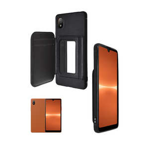 shizukawill Xperia Ace iii SO-53C SOG08 A203SO Ayna ���t�P�[�X �u���b�N SOXACE3AYBK
