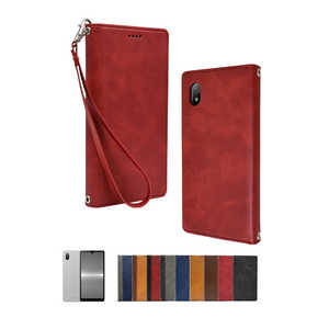 shizukawill Xperia Ace iii SO-53C SOG08 A203SO �蒠�^ �{�v�� �P�[�X ���b�h SOXACE3RED