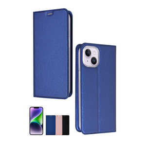 SHIZUKAWILL iPhone14 スリム 手帳型 スマホケース Deep Blue 紺色 1個入り APIP14SLDEBL SHIZUKAWILL iPhone14 スリム 手帳型 スマホケース Deep Blue 紺色 1個入り APIP14SLDEBL