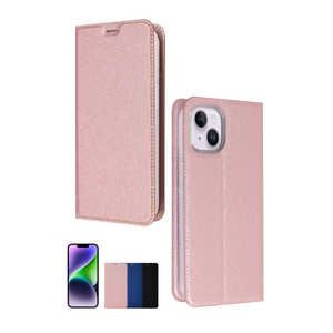 SHIZUKAWILL iPhone14 スリム 手帳型 スマホケース Rose Pink ピンク色 1個入り APIP14SLROPI SHIZUKAWILL iPhone14 スリム 手帳型 スマホケース Rose Pink ピンク色 1個入り APIP14SLROPI