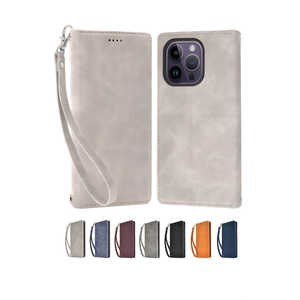 SHIZUKAWILL iPhone14 Pro 手帳型 アイファンデ2 スマホケース Gray グレー色 1個入り APIP14PIF2GR SHIZUKAWILL iPhone14 Pro 手帳型 アイファンデ2 スマホケース Gray グレー色 1個入り APIP14PIF2GR