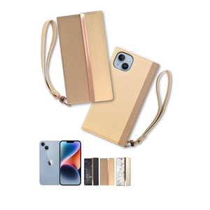 shizukawill iPhone14 Plus �蒠�^ �A�C�t�@���f �X�}�z�P�[�X �X�g���b�v�z�[�� �X�g���b�v�t CARAMEL 1���� APIP14MCACB