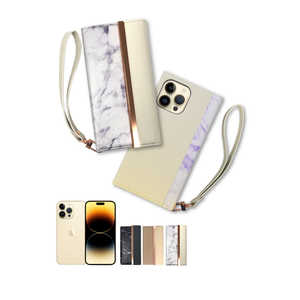 SHIZUKAWILL iPhone14 Pro Max 手帳型 アイファンデ スマホケース ストラップホール ストラップ付 WHITE 1個入り APIP14PMCAWH SHIZUKAWILL iPhone14 Pro Max 手帳型 アイファンデ スマホケース ストラップホール ストラップ付 WHITE 1個入り APIP14PMCAWH