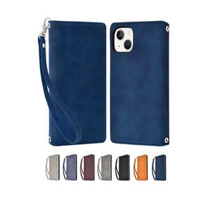 SHIZUKAWILL iPhone13 手帳型 アイファンデ2 スマホケース Indigo blue インディゴブルー色 APIP13IF2DB SHIZUKAWILL iPhone13 手帳型 アイファンデ2 スマホケース Indigo blue インディゴブルー色 APIP13IF2DB
