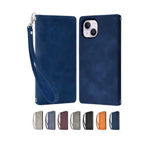 SHIZUKAWILL iPhone14 手帳型 アイファンデ2 スマホケース Indigo Blue インディゴブルー色 1個入り APIP14IF2DB SHIZUKAWILL iPhone14 手帳型 アイファンデ2 スマホケース Indigo Blue インディゴブルー色 1個入り APIP14IF2DB