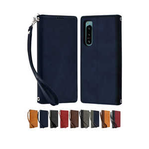 shizukawill Xperia 5 IV 蒠^ {vP[X lCr[ SOX5M4NAVY