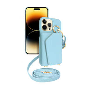 SHIZUKAWILL iPhone 14 Pro Max ショルダーケース iFnde5 ドレスコード アイシーブルー APIP14PMIF52BL SHIZUKAWILL iPhone 14 Pro Max ショルダーケース iFnde5 ドレスコード アイシーブルー APIP14PMIF52BL