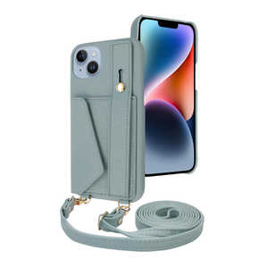 shizukawill iPhone14 Plus �V�����_�[�P�[�X �A�C�t�@���f5 �X�g���[�g���[�h �p�E�_�[�u���[ APIP14MIF51BL