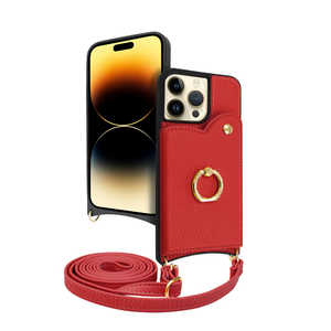 shizukawill iPhone 14 Pro Max ショルダーケース アイファンデ5 フルール APIP14PMIF53RE