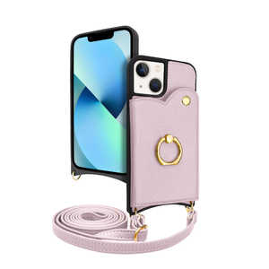 SHIZUKAWILL iPhone 13 ショルダーケース アイファンデ5 フルール APIP13IF53PU SHIZUKAWILL iPhone 13 ショルダーケース アイファンデ5 フルール APIP13IF53PU