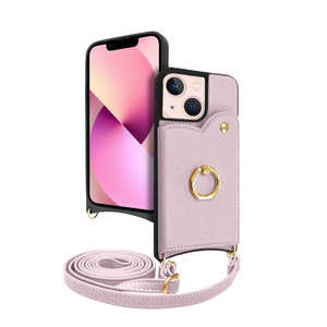 SHIZUKAWILL iPhone 13 mini ショルダーケース アイファンデ5 フルール APIP13MIF53PU SHIZUKAWILL iPhone 13 mini ショルダーケース アイファンデ5 フルール APIP13MIF53PU