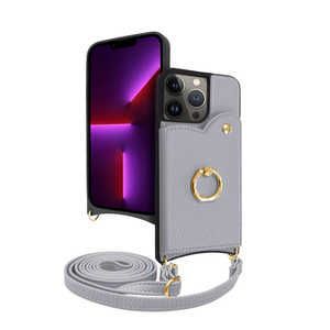 SHIZUKAWILL iPhone 13 Pro Max ショルダーケース アイファンデ5 フルール APIP13PMIF53BL SHIZUKAWILL iPhone 13 Pro Max ショルダーケース アイファンデ5 フルール APIP13PMIF53BL