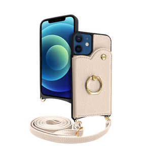 SHIZUKAWILL iPhone 12 mini ショルダーケース アイファンデ5 フルール APIP12MIF53PI SHIZUKAWILL iPhone 12 mini ショルダーケース アイファンデ5 フルール APIP12MIF53PI