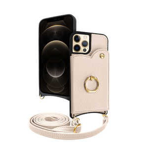 shizukawill iPhone 12 / 12 Pro ショルダーケース アイファンデ5 フルール APIP12PIF53PI shizukawill iPhone 12 / 12 Pro ショルダーケース アイファンデ5 フルール APIP12PIF53PI