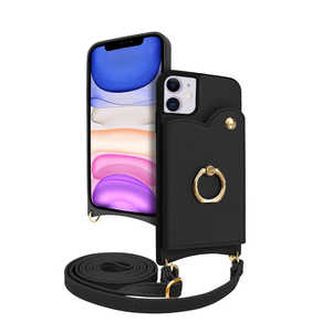 shizukawill iPhone 11 ショルダーケース アイファンデ5 フルール APIP11IF53BK shizukawill iPhone 11 ショルダーケース アイファンデ5 フルール APIP11IF53BK