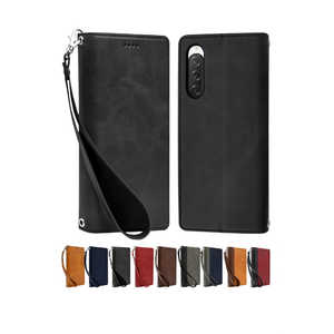 shizukawill Xperia10 V 蒠^ {vP[X ubN SOX10M5BLACK