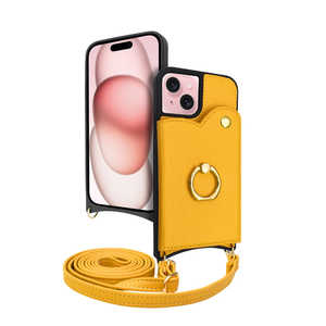 shizukawill iPhone15 ショルダーケース アイファンデ5 フルール カルダモン APIP15IF53OR