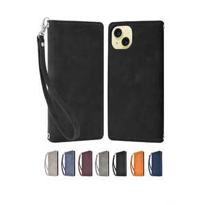 shizukawill iPhone15 Plus �蒠�^ �P�[�X �A�C�t�@���f2 �u���b�N APIP15MIF2BK