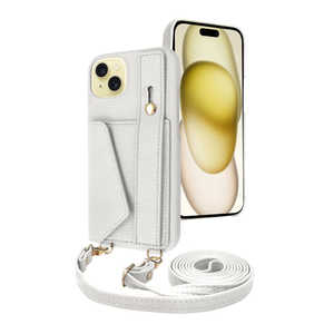 shizukawill iPhone 15 Plus ショルダーケース アイファンデ5 ストリートモード Shizukawill APIP15MIF51WH shizukawill iPhone 15 Plus ショルダーケース アイファンデ5 ストリートモード Shizukawill APIP15MIF51WH