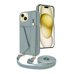 shizukawill iPhone15 Plus �V�����_�[�P�[�X �A�C�t�@���f5 ST���[�h �p�E�_�[�u���[ APIP15MIF51BL