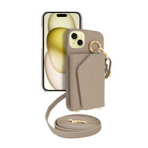 shizukawill iPhone15 Plus �V�����_�[�P�[�X �A�C�t�@���f5 �h���X�R�[�h �T���h�x�[�W�� APIP15MIF52BE