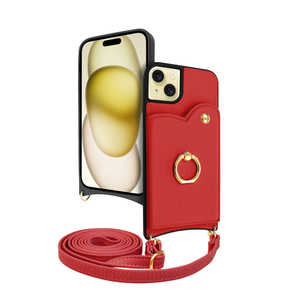 shizukawill iPhone15 Plus �V�����_�[�P�[�X �A�C�t�@���f5 �t���[�� �o�[�K���f�B���b�h APIP15MIF53RE