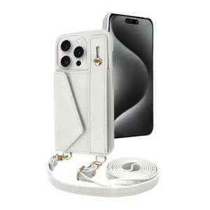 SHIZUKAWILL iPhone 15 Pro ショルダーケース アイファンデ5 ストリートモード Shizukawill APIP15PIF51WH SHIZUKAWILL iPhone 15 Pro ショルダーケース アイファンデ5 ストリートモード Shizukawill APIP15PIF51WH