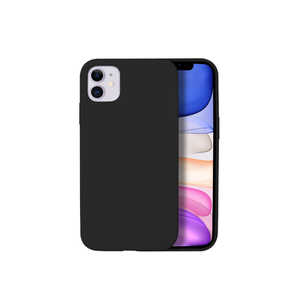SHIZUKAWILL iPhone 11 コットンキャンディ シリコンケース ブラック APIP11FC1BK SHIZUKAWILL iPhone 11 コットンキャンディ シリコンケース ブラック APIP11FC1BK