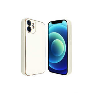 SHIZUKAWILL iPhone 12 mini EleganTone(エレガントーン)ケース ホワイト APIP12MFC2WH