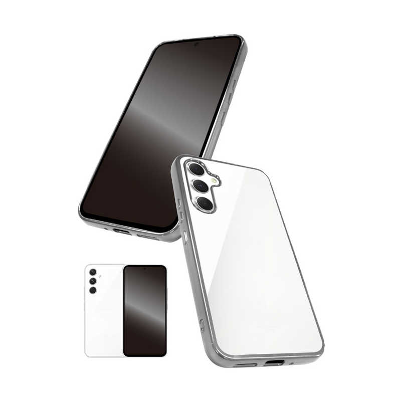 SHIZUKAWILL SHIZUKAWILL Galaxy A54 5G SC-53D SCG21 サイドメッキ クリアケース Shizukawill SAGAA54CLSR SAGAA54CLSR