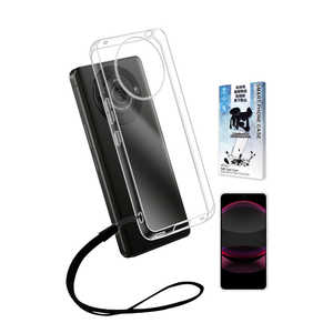 SHIZUKAWILL AQUOS R8 Pro ストラップホール付 TPU ケース クリア SHAQR8PCL SHIZUKAWILL AQUOS R8 Pro ストラップホール付 TPU ケース クリア SHAQR8PCL
