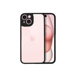 shizukawill iPhone15 �p�X�e�����C�� TPU�P�[�X �}�b�g�u���b�N APIP15HI3BK