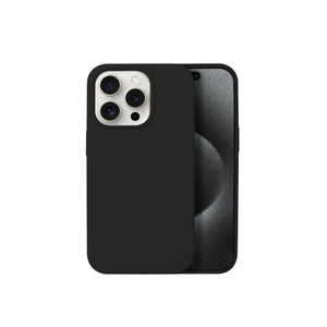 shizukawill iPhone15 Pro �R�b�g���L�����f�B �V���R�� �P�[�X �u���b�N APIP15PFC1BK
