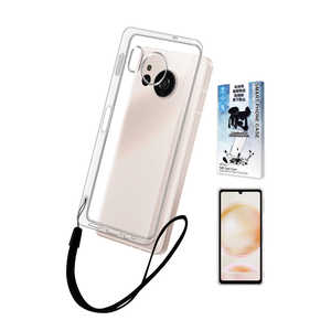 SHIZUKAWILL AQUOS sense8 ストラップホール付 TPU ケース クリア SHAQSE8CL SHIZUKAWILL AQUOS sense8 ストラップホール付 TPU ケース クリア SHAQSE8CL