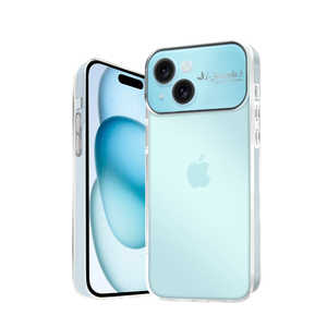 SHIZUKAWILL iPhone15 アイファンデ3 スペシャルエディション クリアケース ブルー APIP15IF3SPBL