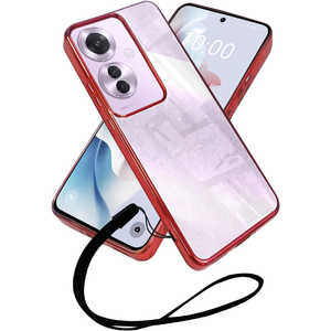 shizukawill OPPO Reno11 A �T�C�h���b�L �P�[�X �J�o�[ �N���A�P�[�X OPR11ACLRE