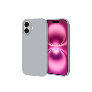 SHIZUKAWILL iPhone16 ケース カバー コットンキャンディ シリコン ケース スカイグレー APIP16FC1BL SHIZUKAWILL iPhone16 ケース カバー コットンキャンディ シリコン ケース スカイグレー APIP16FC1BL